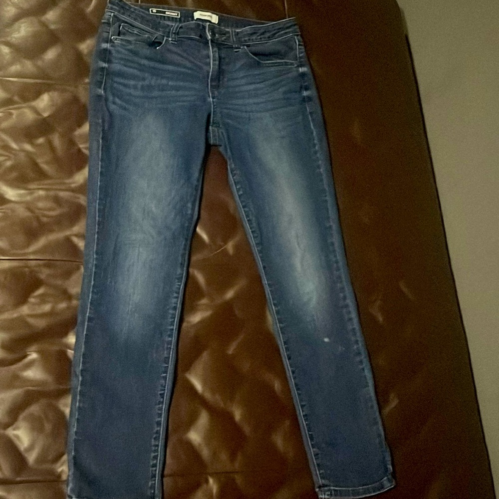 Sonoma size 10, blue skinny jeans